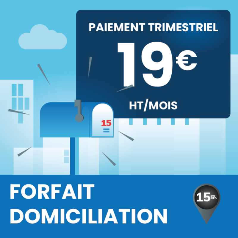 Domiciliation d'entreprise à Marseille 15ème (3 mois)