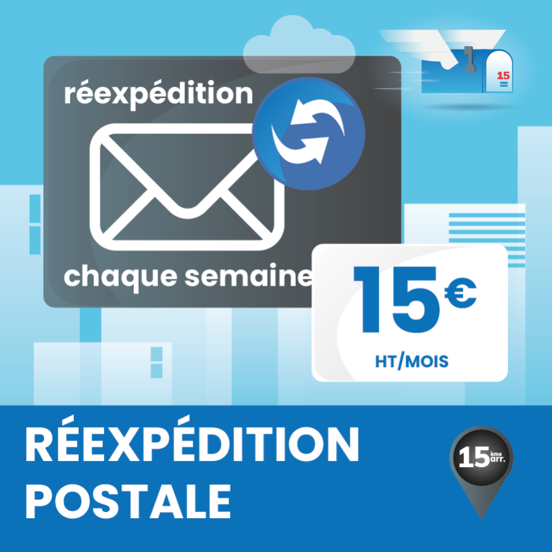 Prolongement de votre option de Réexpédition postale chaque semaine